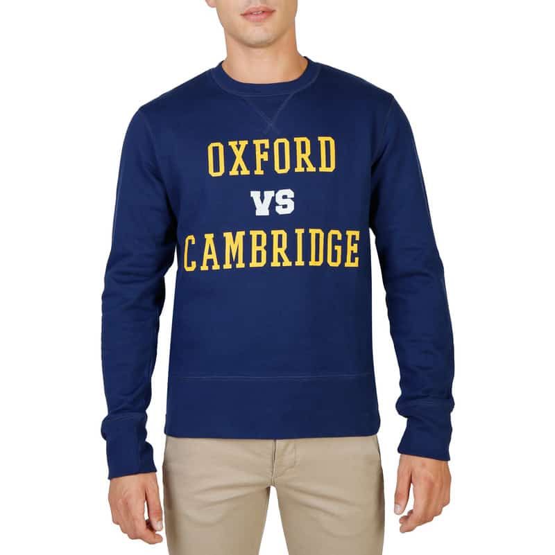 Blue Oxford University OXFORD-FLEECE-CREWNECK-NAVY