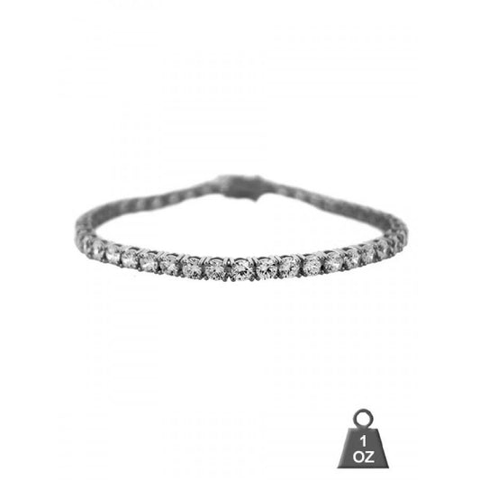 ROCK 4MM One Row Tennis Bracelet | 960541