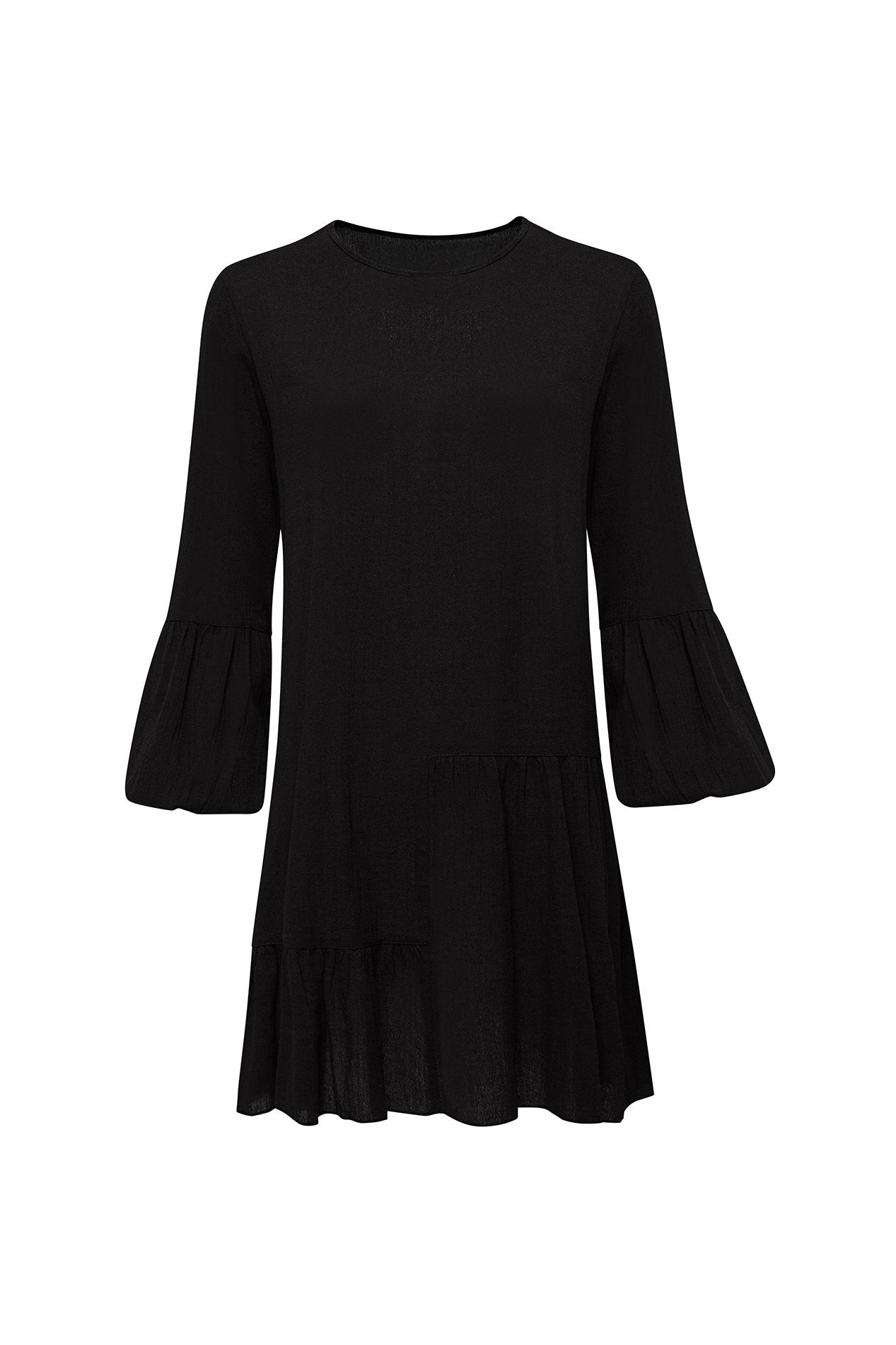 GAIA MINI DRESS - BLACK