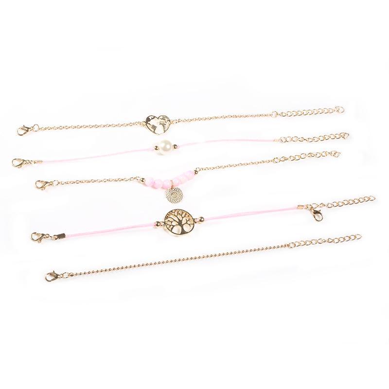 Women of The World Unite 5 Piece Bracelet Set