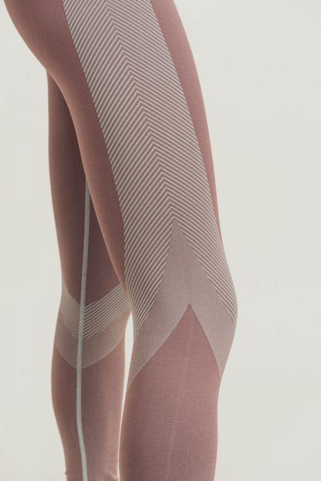 Chevron Track Seamless Highwaist Leggings