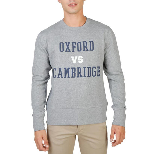 Grey Oxford University OXFORD-FLEECE-CREWNECK-GREY