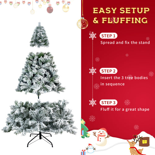 Artificial Fir Chritmas Tree Snow Flocked Artificial Christmas Tree