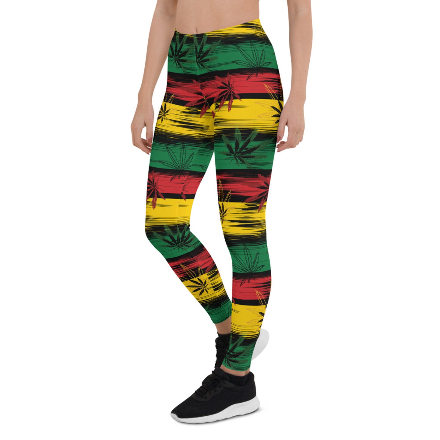 Womens Reggae and Cannabis Leggings