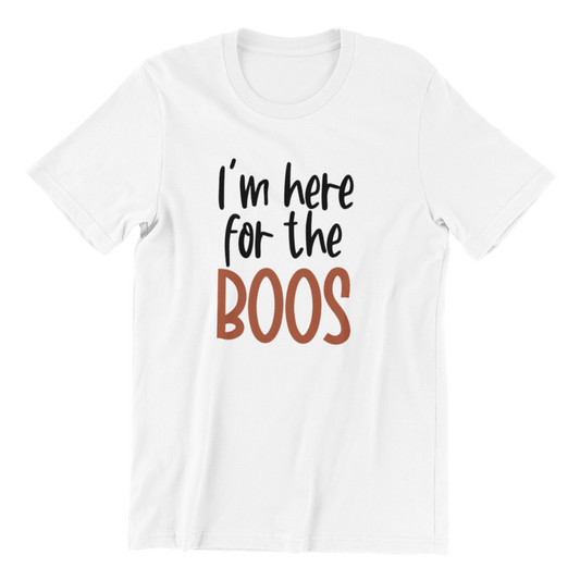 I'm Here For The Boos Shirt, Halloween Shirt