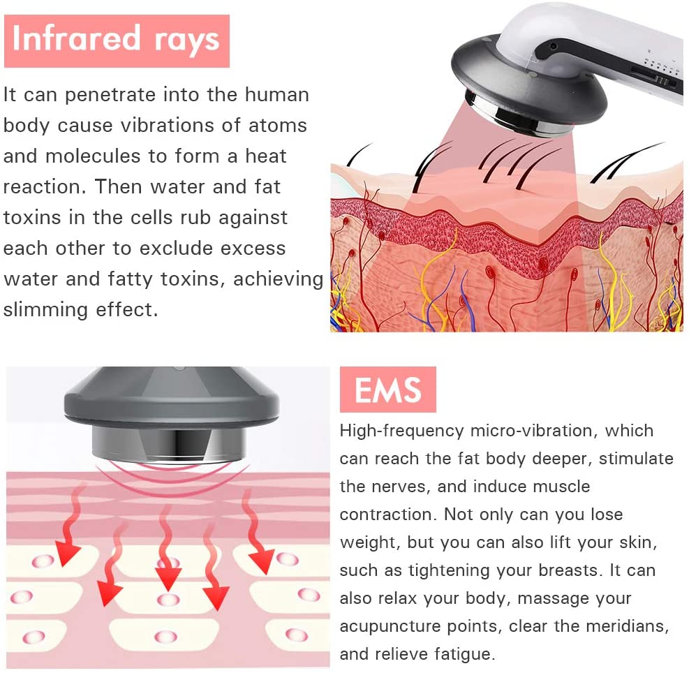 Body Face Lift Ultrasound Body Slimming Massager