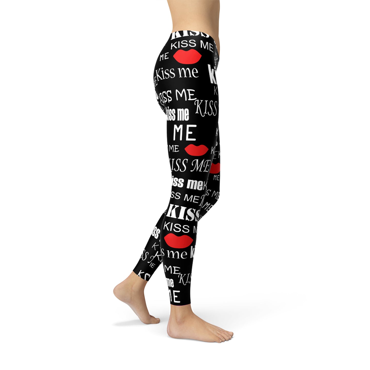 Kiss Me Black Leggings