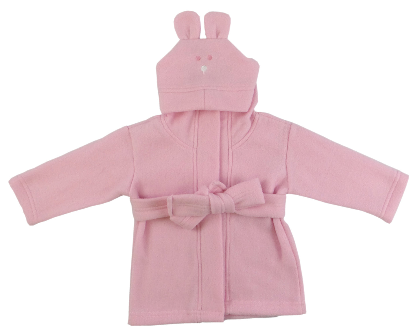 Bambini Fleece Robe With Hoodie