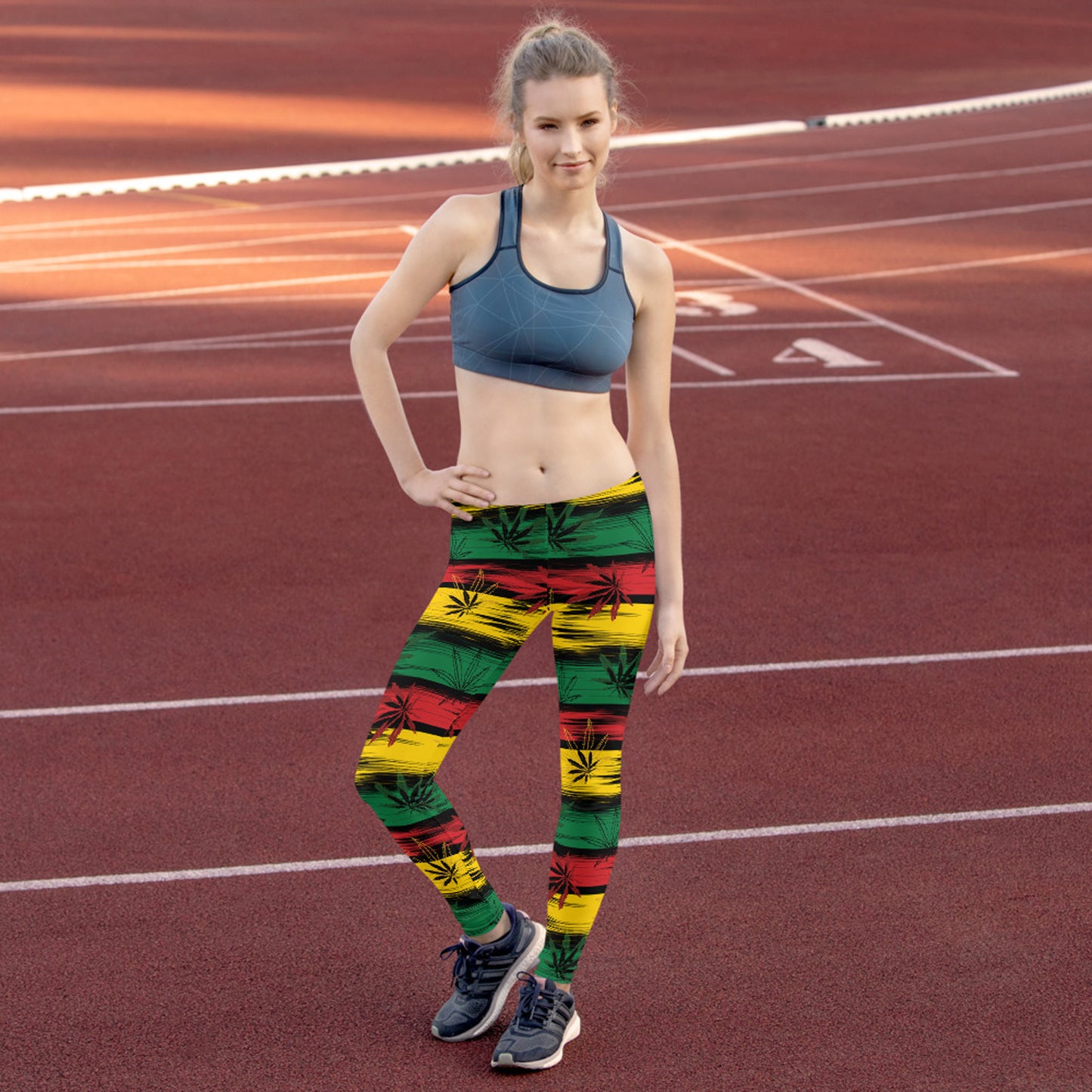 Womens Reggae and Cannabis Leggings