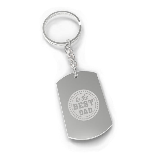 To The Best Dad Gift Car Key Ring Best Dad Gifts