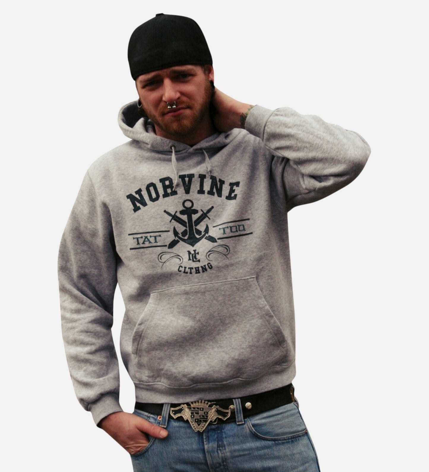 Tattoo Anchor Hoodie